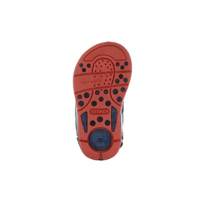 Geox SS23 B250GA 0CE14 C0735 Navy Red Poline παιδικά υποδήματα 