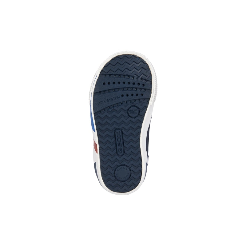 Geox SS23 B35A7B 01422 C4211 Navy White Poline παιδικά υποδήματα 