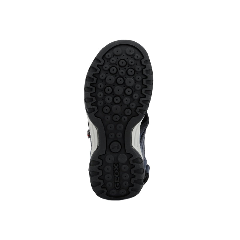 Geox Geox Παιδικά Ανατομικά Παπουτσοπέδιλα Borealis για Αγόρια Μπλε Πέδιλο Αγόρι / Sandals Boy Geox-SS23-J250RB-014ME-C0735-Navy-Red-Poline-_-_-29