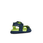 Geox Geox Παιδικά Πέδιλα Ανατομικά Navy Μπλε Θαλάσσης Αγόρι / Beachwear Boys Geox-SS23-J35HMA-000BC-C0749-Navy-Lime-Poline-_-_-490