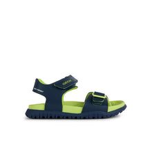 Geox Παιδικά Πέδιλα Ανατομικά Navy Μπλε