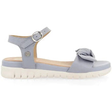 Gioseppo Sandales anatomiques en cuir pour enfants, filles, bleu