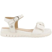 Gioseppo Sandales anatomiques en cuir pour enfants, filles, blanc