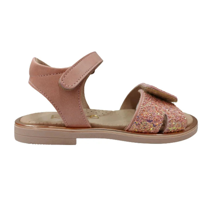 Ricco Ricco Παιδικά Ελληνικά Δερμάτινα Πέδιλα Χειροποίητα Ανατομικά για Κορίτσια Ροζ Πέδιλο Κορίτσι / Sandals Girl IMG20230316141142-removebg-preview