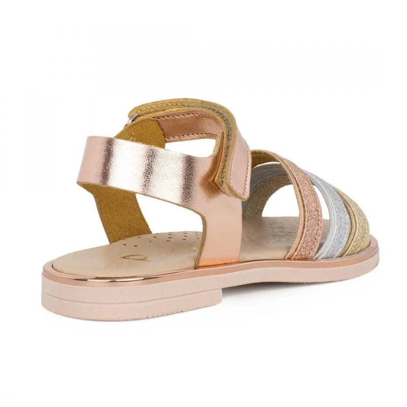 Ricco Ricco Παιδικά Δερμάτινα Πέδιλα Χειροποίητα Ανατομικά για Κορίτσια Χαλκος Πέδιλο Κορίτσι / Sandals Girl IMG_1240-1-1000x1000