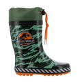 Leomil Jurassic παιδικές Γαλότσες με Δεινόσαυρους για αγόρια Χακί Γαλότσα Αγόρι /Rainboot Boys Jurassic-AW23-JW001169-Military-Poline-_-_-249