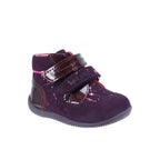 Kickers Kickers Δερμάτινα Παιδικά Μποτάκια με Σκρατς για Κορίτσια Μπορντω Μποτάκι Κορίτσι / Boots Girl Kickers-508683-10-14-Bordeaux-Poline-_-_-382