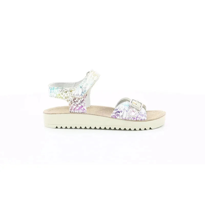 Kickers Kickers Παιδικά Ανατομικά Πέδιλα για Κορίτσια Λευκά Πέδιλο Κορίτσι / Sandals Girl Kickers-784535-30-3-White-Poline-_-_-17