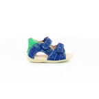 Kickers Kickers Παιδικά Πέδιλα Ανατομικά Μπλε Πέδιλο Αγόρι / Sandals Boy Kickers-785404-10-51-Blue-Poline-_-_-374