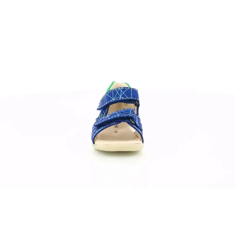 Kickers Kickers Παιδικά Πέδιλα Ανατομικά Μπλε Πέδιλο Αγόρι / Sandals Boy Kickers-785404-10-51-Blue-Poline-_-_-51