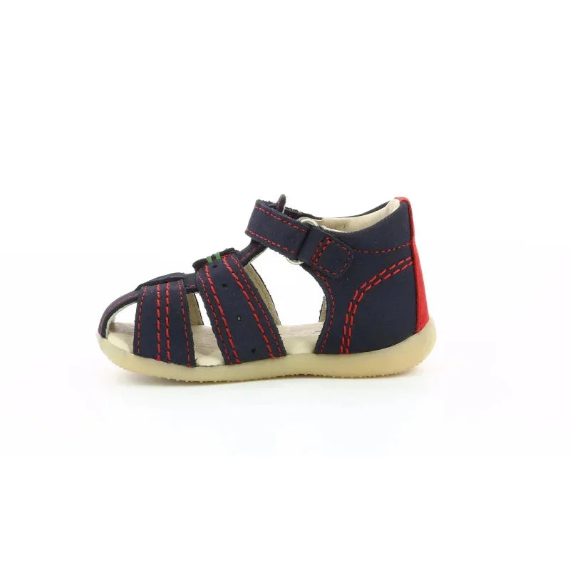 Kickers Kickers Παιδικά Παπουτσοπέδιλα Ανατομικά για Αγόρια Μπλε Πέδιλο Αγόρι / Sandals Boy Kickers-785422-10-103-Marine-Poline-_-_-44