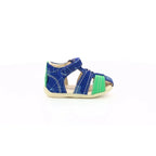 Kickers Kickers Παιδικά Ανατομικά Παπουτσοπέδιλα Big Bazar για Αγόρια Μπλε Πέδιλο Αγόρι / Sandals Boy Kickers-786421-10-51-Blue-Poline-_-_-418
