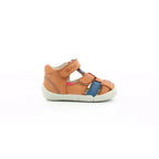 Kickers Kickers Παπουτσοπέδιλα Wasabou Ανατομικά Καφέ Πέδιλο Αγόρι / Sandals Boy Kickers-858390-10-116-Camel-Poline-_-_-308