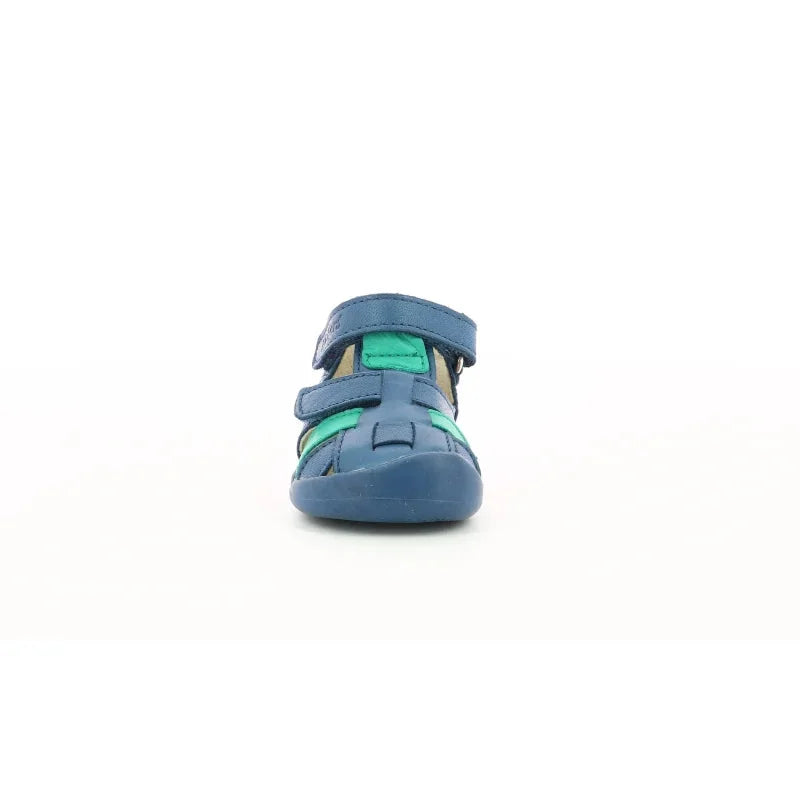 Kickers Kickers Παπουτσοπέδιλα Wasabou Ανατομικά Μπλε Πέδιλο Αγόρι / Sandals Boy Kickers-858390-10-51-Blue-Poline-_-_-166