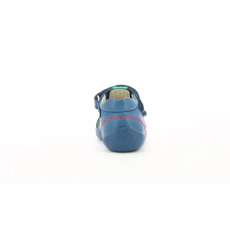 Kickers Kickers Παπουτσοπέδιλα Wasabou Ανατομικά Μπλε Πέδιλο Αγόρι / Sandals Boy Kickers-858390-10-51-Blue-Poline-_-_-453