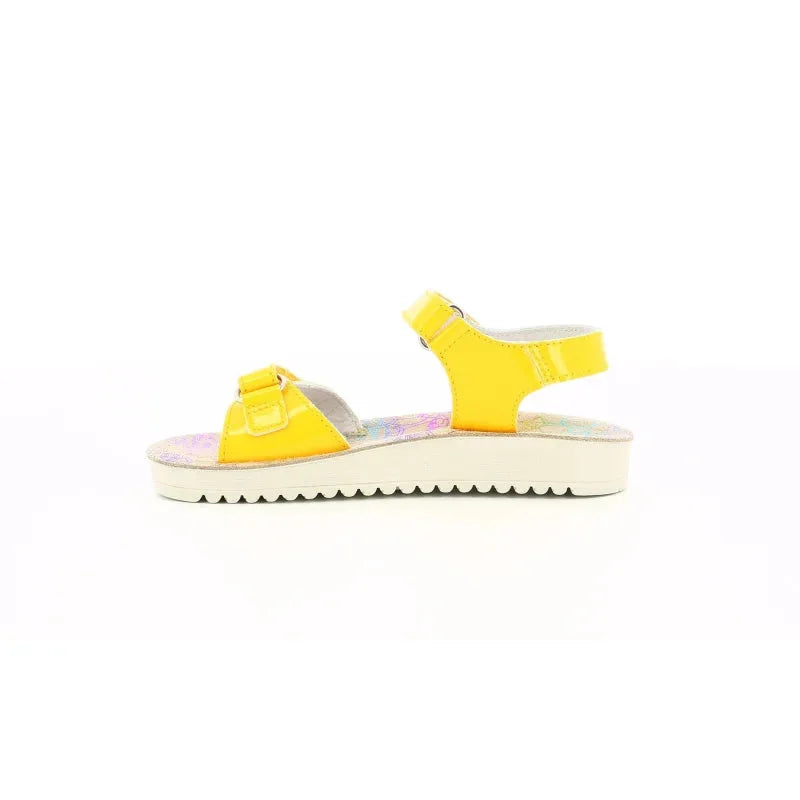 Kickers Kickers Παιδικά Πέδιλα Ανατομικά για Κορίτσια Κίτρινο Πέδιλο Κορίτσι / Sandals Girl Kickers-858561-30-7-Yellow-Poline-_-_-912