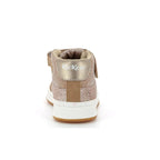 Kickers Kickers Παιδικό Sneaker High Bilbon για Κορίτσι Μπεζ Μποτάκι Κορίτσι / Boots Girl Kickers-AW22-664563-10-111-Beige-Glitter-Poline-_-_-153