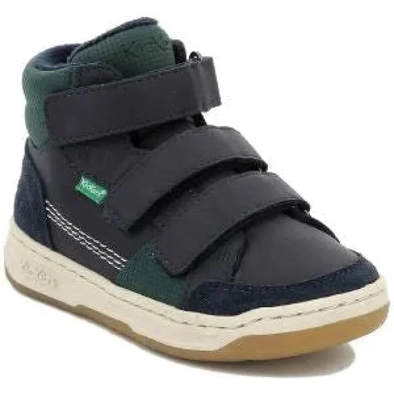 Kickers Kickers Παιδικά Μποτάκια με Σκρατς Μπλε Μποτάκι Αγόρι / Boots Boys Kickers-AW23-910900-30-103-Marine-Poline-_-_-398