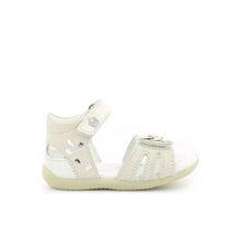 Kickers Bichetta Kids Anatomic Sandals for Girls White