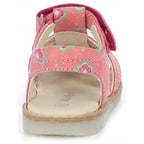 Kickers Kickers Παιδικά Δερμάτινα Παπουτσοπέδιλα Ανατομικά για Κορίτσια Ροζ Πέδιλο Κορίτσι / Sandals Girl Kickers-SS22-895194-10-133-Pink-Poline-_-_-687