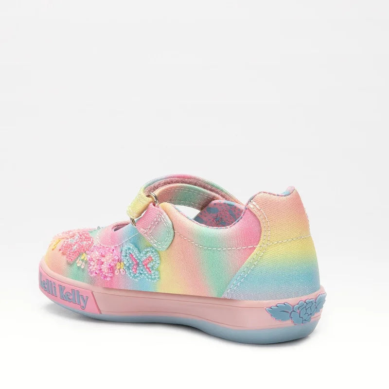 Lelli Kelly Lelli Kelly Παιδικές Μπαλαρίνες με Σκρατς Πολύχρωμες Μπαρέτα/ Ballerina / Flat Shoes Girl LKED3470-BX02-2841