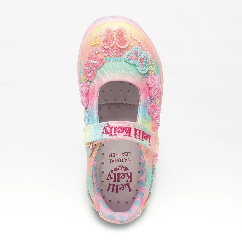 Lelli Kelly Lelli Kelly Παιδικές Μπαλαρίνες με Σκρατς Πολύχρωμες Μπαρέτα/ Ballerina / Flat Shoes Girl LKED3470-BX02-2944