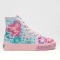 Lelli Kelly Lelli Kelly Παιδικά Sneakers High για Κορίτσι Γαλάζιο Πολύχρωμο Πάνινα Κορίτσι / Canvas Girl LKED3489-BF02-4905