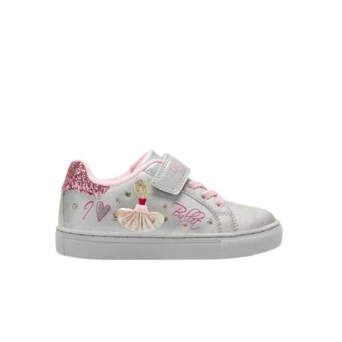 Lelli Kelly Children's Sneakers with lights for girls Silver