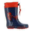 Leomil Spiderman Παιδικές Γαλότσες για Αγόρια Μπλε Γαλότσα Αγόρι /Rainboot Boys Marvel-AW22-Spiderman-SP010039-Navy-Red-Poline-_-_-984