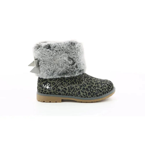 Mod8 children's boots with inner fur for girls Gray