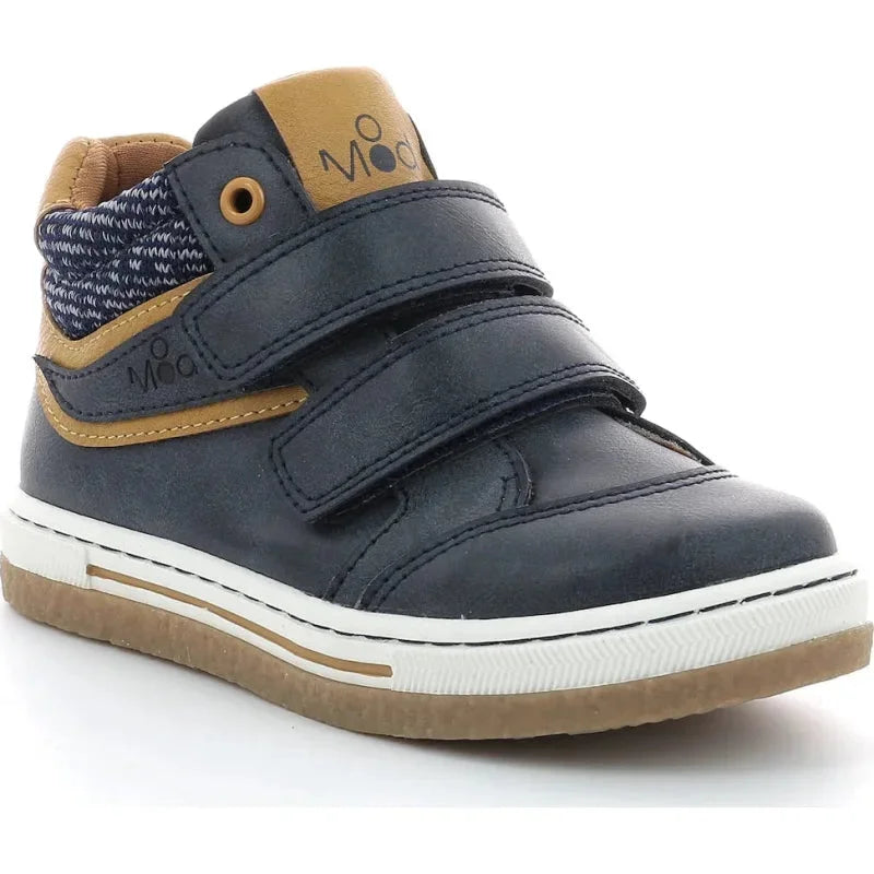 Mod8 Mod8 Παιδικά Ανατομικά Μποτάκια με Κορδόνι και Φερμουάρ Μπλε Μποτάκι Αγόρι / Boots Boys Mod8-AW23-880040-30-103-Marine-Poline-_-_-980