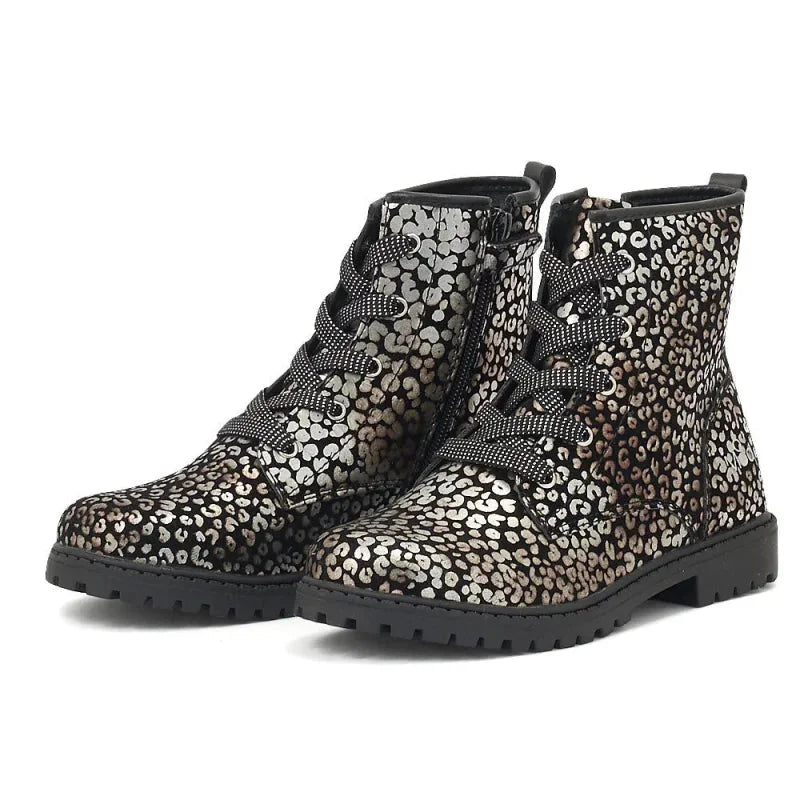 Mod8 Mod8 Παιδικά Μποτάκια με Φερμουάρ Μαύρα Μποτάκι Κορίτσι / Boots Girl Mod8-AW23-916410-30-81-Black-Poline-_-_-433