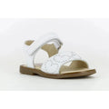Pablosky Pablosky Παιδικά Ανατομικά Δερμάτινα Πέδιλα για Κορίτσια Λευκά Πέδιλο Κορίτσι / Sandals Girl Pablosky-095408-White-Poline-_-_-415