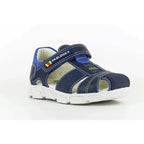 Pablosky Pablosky Παιδικά Ανατομικά Δερμάτινα Παπουτσοπέδιλα για Αγόρια Μπλε Navy Πέδιλο Αγόρι / Sandals Boy Pablosky-501025-Navy-Poline-_-_-541