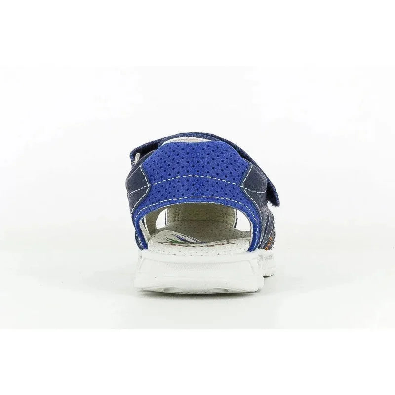 Pablosky Pablosky Παιδικά Ανατομικά Δερμάτινα Παπουτσοπέδιλα για Αγόρια Μπλε Navy Πέδιλο Αγόρι / Sandals Boy Pablosky-501125-Navy-Poline-_-_-375