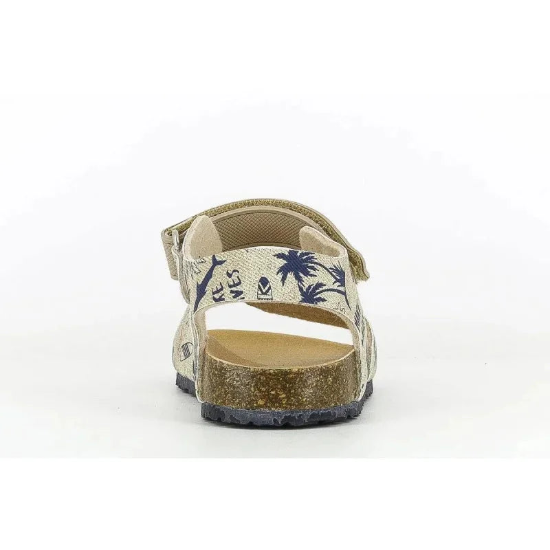 Pablosky Pablosky Παιδικά Δερμάτινα Ανατομικά Πέδιλα για Κορίτσια Μπεζ Πέδιλο Αγόρι / Sandals Boy Pablosky-501330-Beige-Poline-_-_-510