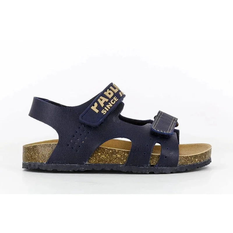 Pablosky Pablosky Παιδικά Πέδιλα Ανατομικά για Αγόρια Navy Μπλε Πέδιλο Αγόρι / Sandals Boy Pablosky-501620-Navy-Poline-_-_-710