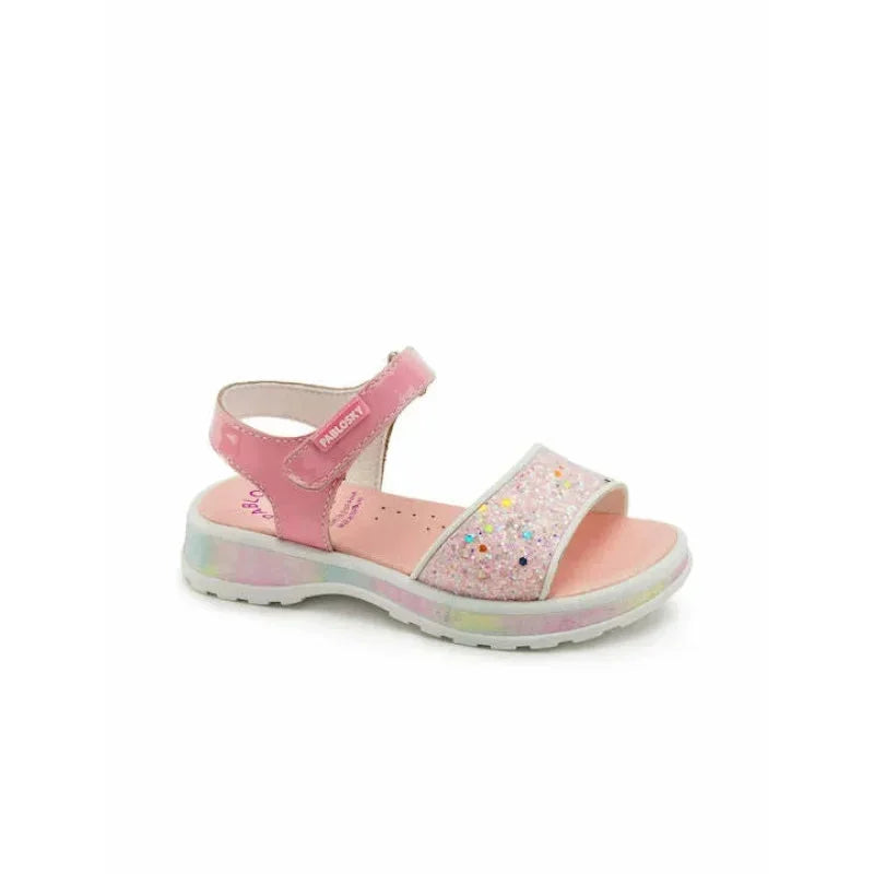 Pablosky Pablosky Παιδικά Δερμάτινα Ανατομικά Πέδιλα για Κορίτσια Ροζ Πέδιλο Κορίτσι / Sandals Girl Pablosky-SS22-411479-Rose-Poline-_-_-366