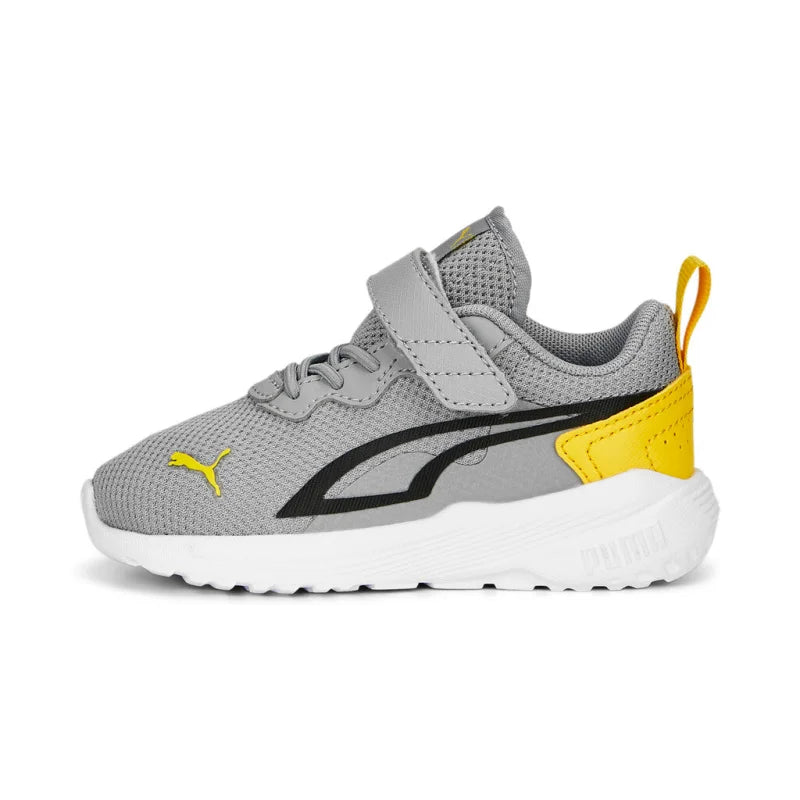 Puma Puma Παιδικά Sneakers All-Day Active Γκρι Αθλητικά Αγόρι /Sportshoes Boys Puma-SS23-387388-Coolmid-Grey-Poline-_-_-366