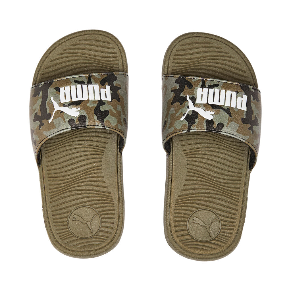 Puma Puma Slides Παιδικές για Αγόρι σε Χακί Σαγιονάρα Αγόρι / Flip flop Boys Puma-SS23-390895-Dark-Olive-Poline-_-_-678