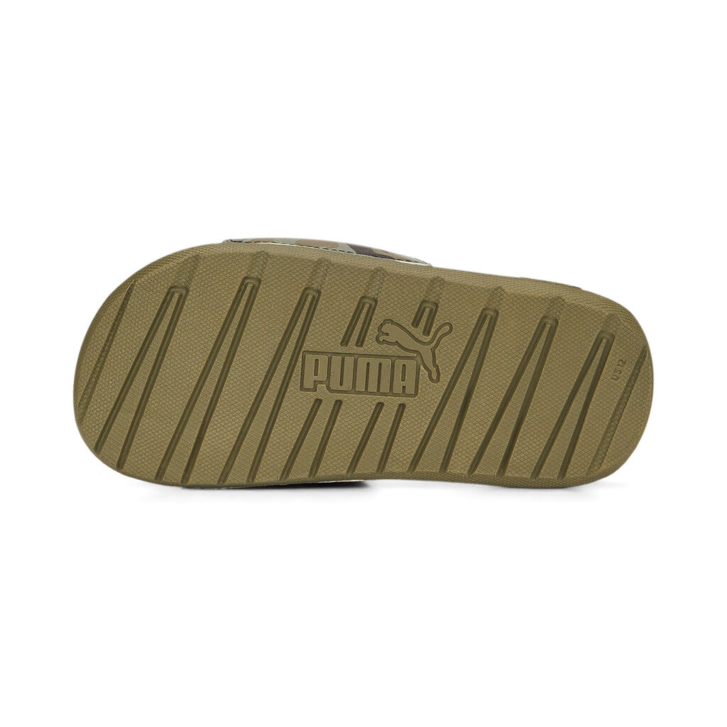 Puma Puma Slides Παιδικές για Αγόρι σε Χακί Σαγιονάρα Αγόρι / Flip flop Boys Puma-SS23-390895-Dark-Olive-Poline-_-_-788
