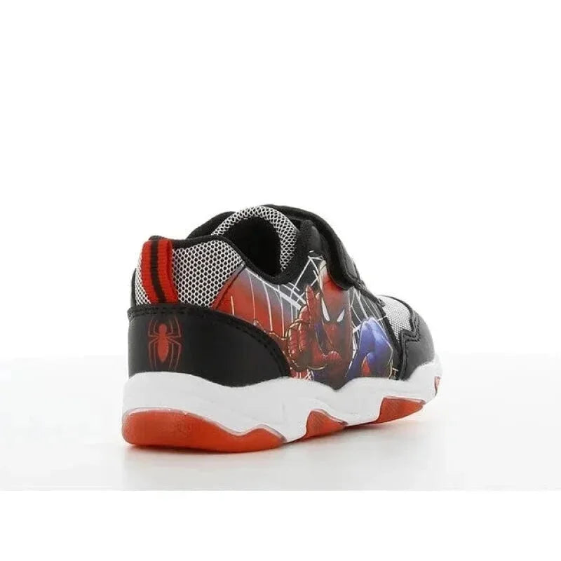Leomil Spiderman Boys Kids Athletic Sport SP011275-174 Μαύρο Παπούτσι Αγόρι Φωτάκια / Shoes with Lights Boy Spiderman-AW23-SP011275-Black-Poline-_-_-655