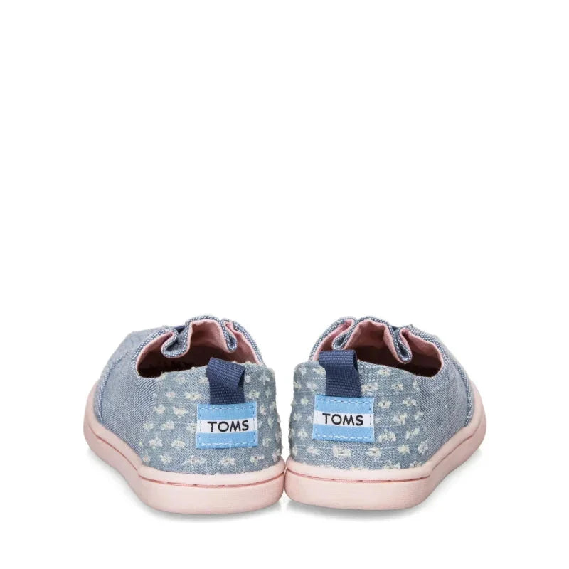 Toms Toms Παιδικές Εσπαντρίγιες Μπλε Εσπαντρίγιες Κορίτσι / Espadrilles Girl Toms-10011531-Blue-Poline-_-_-264
