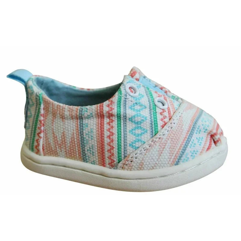 Toms Toms Παιδικές Εσπαντρίγιες Πολύχρωμες Εσπαντρίγιες Κορίτσι / Espadrilles Girl Toms-10011533-Multi-Poline-_-_-696