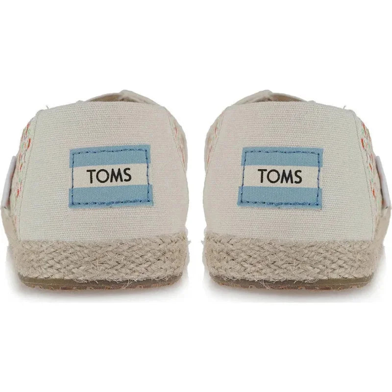 Toms Toms Παιδική Εσπαντριγια Classic Birch Local Floral Εσπαντρίγιες Κορίτσι / Espadrilles Girl Toms-10013616-Floral-Poline-_-_-287