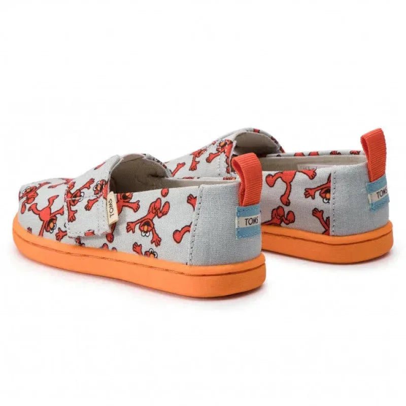 Toms Toms Παιδική Εσπαντριγια Classic Γκρι – Άνεση και Στυλ για τα Παιδιά Εσπαντρίγιες Αγόρι / Espadrilles Boy Toms-10013648-Grey-Poline-_-_-882