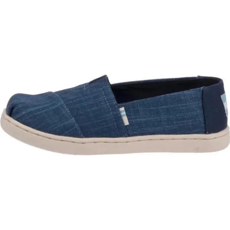 Toms Toms Παιδικές Εσπαντρίγιες Slip-On Μπλε Alpargata Εσπαντρίγιες Αγόρι / Espadrilles Boy Toms-10015304-Blue-Poline-_-_-364