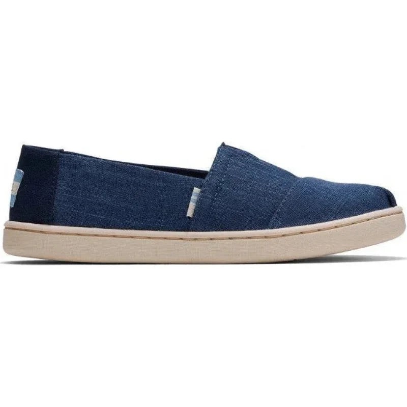 Toms Toms Παιδικές Εσπαντρίγιες Slip-On Μπλε Alpargata Εσπαντρίγιες Αγόρι / Espadrilles Boy Toms-10015304-Blue-Poline-_-_-561
