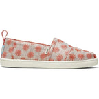 Toms Toms Παιδικές Εσπαντρίγιες Slip-On Πορτοκαλί Alpargata Coral Εσπαντρίγιες Κορίτσι / Espadrilles Girl Toms-10016434-Orange-Coral-Poline-_-_-601