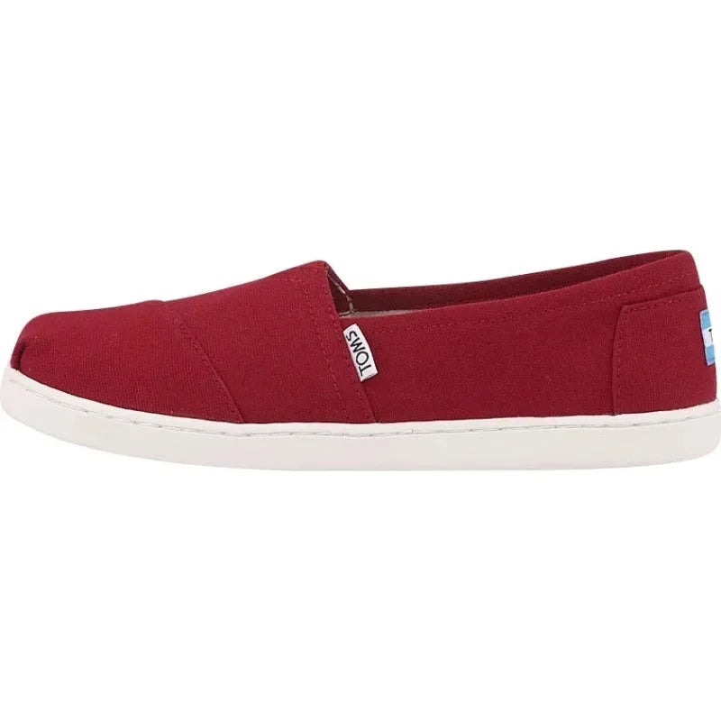 Toms Toms Παιδικές Εσπαντρίγιες Slip-On Κόκκινες Alpargata Εσπαντρίγιες Αγόρι / Espadrilles Boy Toms-SS23-10010534-Red-Poline-_-_-595